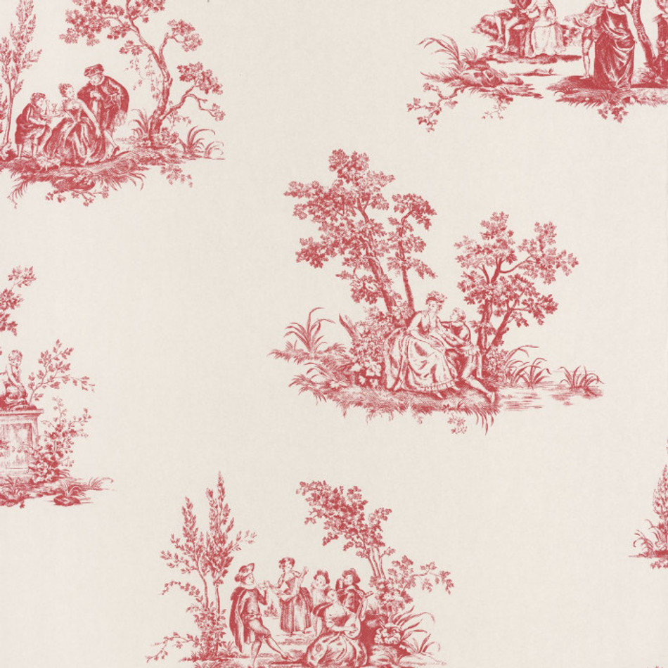 FONT81518102 Scene Bucolique Fontainebleau Wallpaper By Casadeco