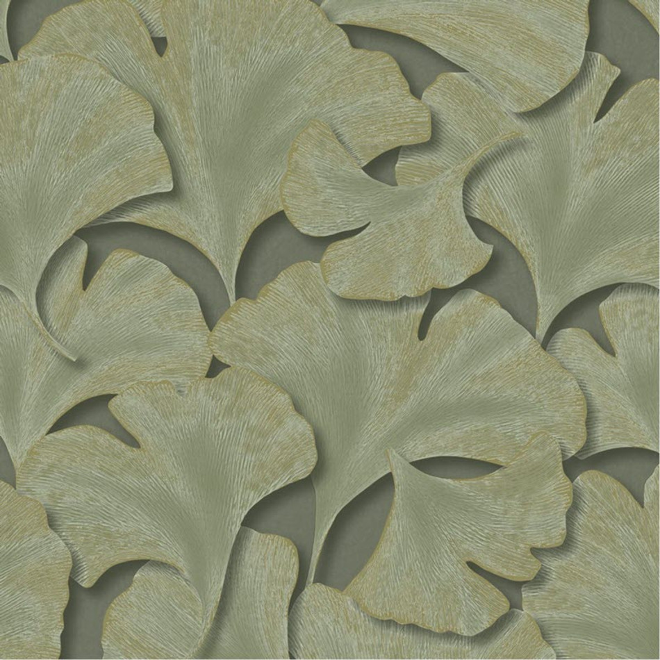 GINK86247318 Biloba Ginkgo Wallpaper by Casadeco