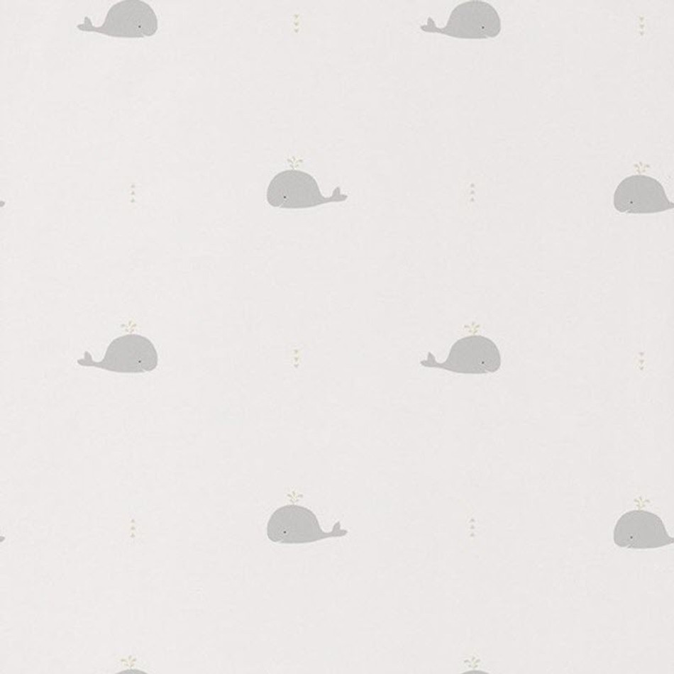 HPDM82791121 Whale Happy Dreams Wallpaper by Casadeco