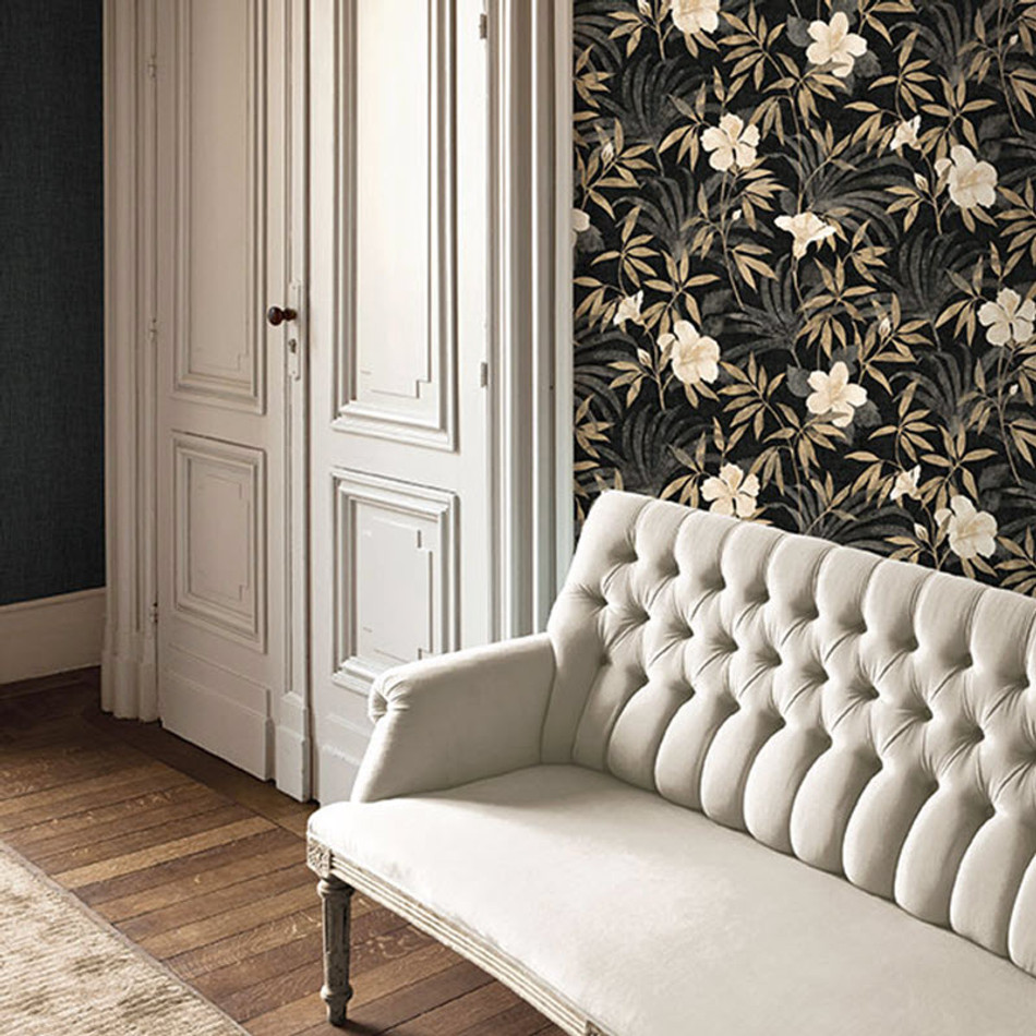 Havana Floral Wallpaper by Galerie Havana Floral Wallpaper by Galerie
