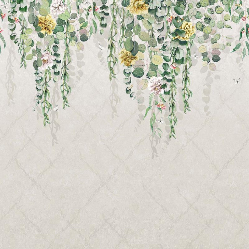 W7613-01 Eucalyptus Empyrea Wallpaper by Osborne & Little