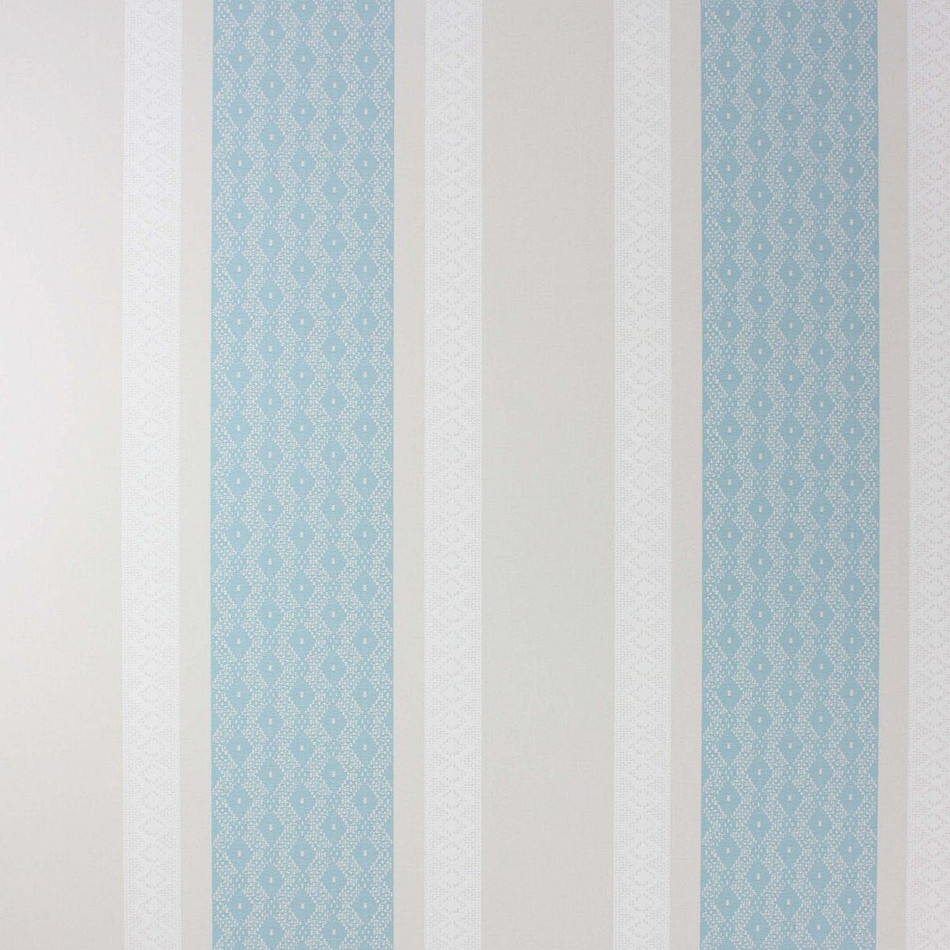 W6595-03 Chantilly Stripe Verdanta Wallpaper by Osborne & Little