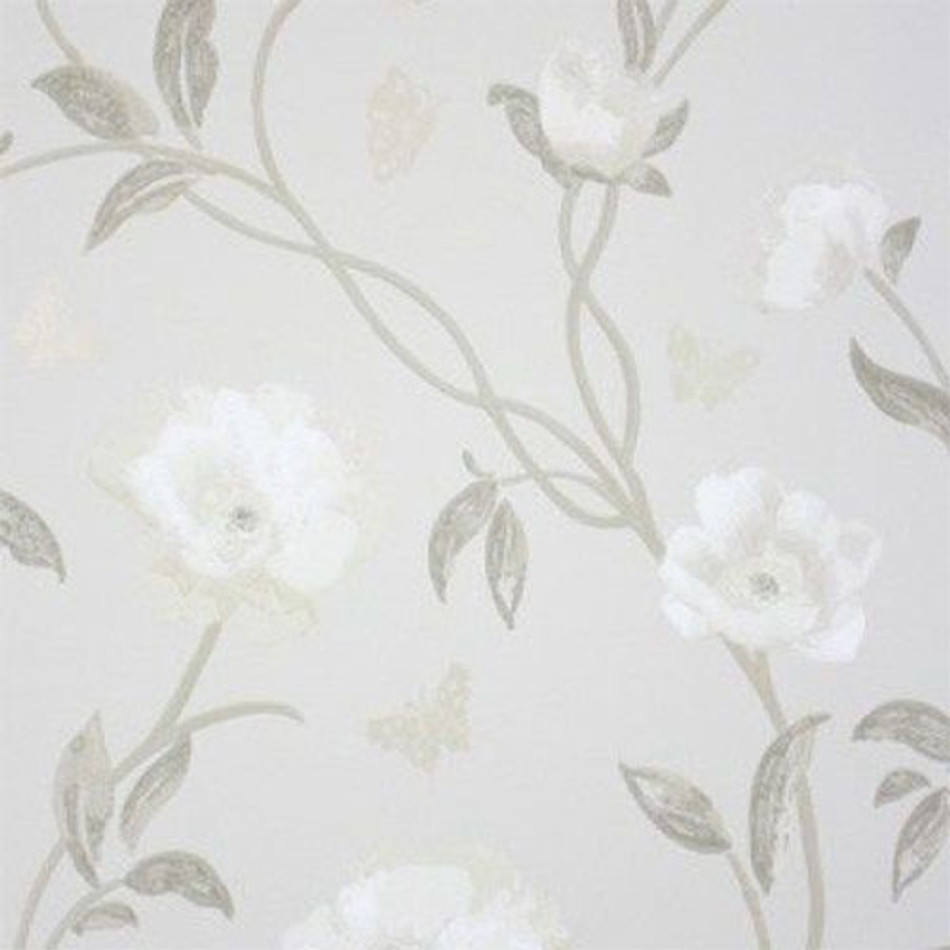 NCW3773-01 Peony Place Birdcage Walk Wallpaper by Nina Campbell