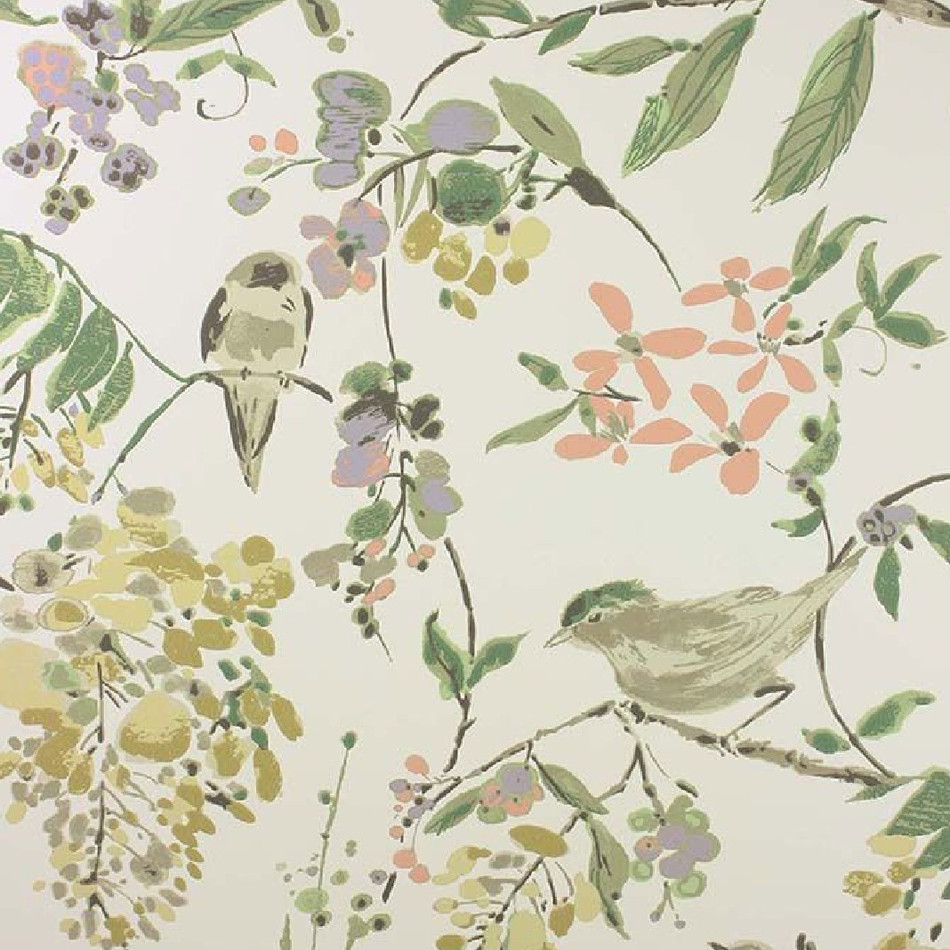 NCW4182-01 Cathay Penglai Wallpaper By Nina Campbell