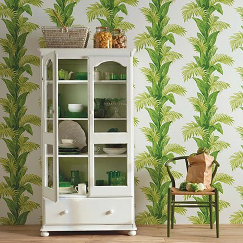 NCW4274-02 Palmetto Coromandel Wallpaper By Nina Campbell NCW4274-02 Palmetto Coromandel Wallpaper By Nina Campbell