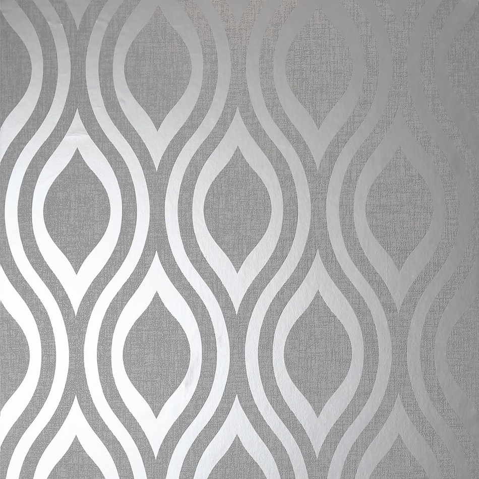 910204 Luxe Ogee Wallpaper By Arthouse