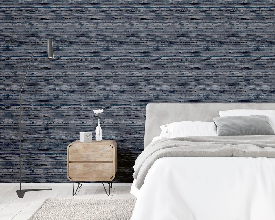 297700 Sahara Denim Blue Wallpaper By Arthouse