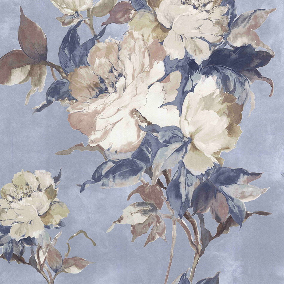1703-108-04 Madama Butterfly Camellia Wallpaper By 1838 Wallcoverings