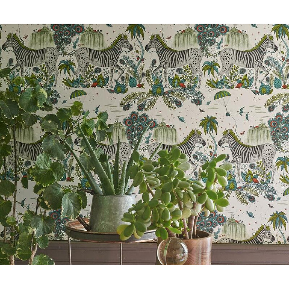 W0117/04 Lost World Wilderie by Emma J Shipley Wallpaper by Clarke & Clarke