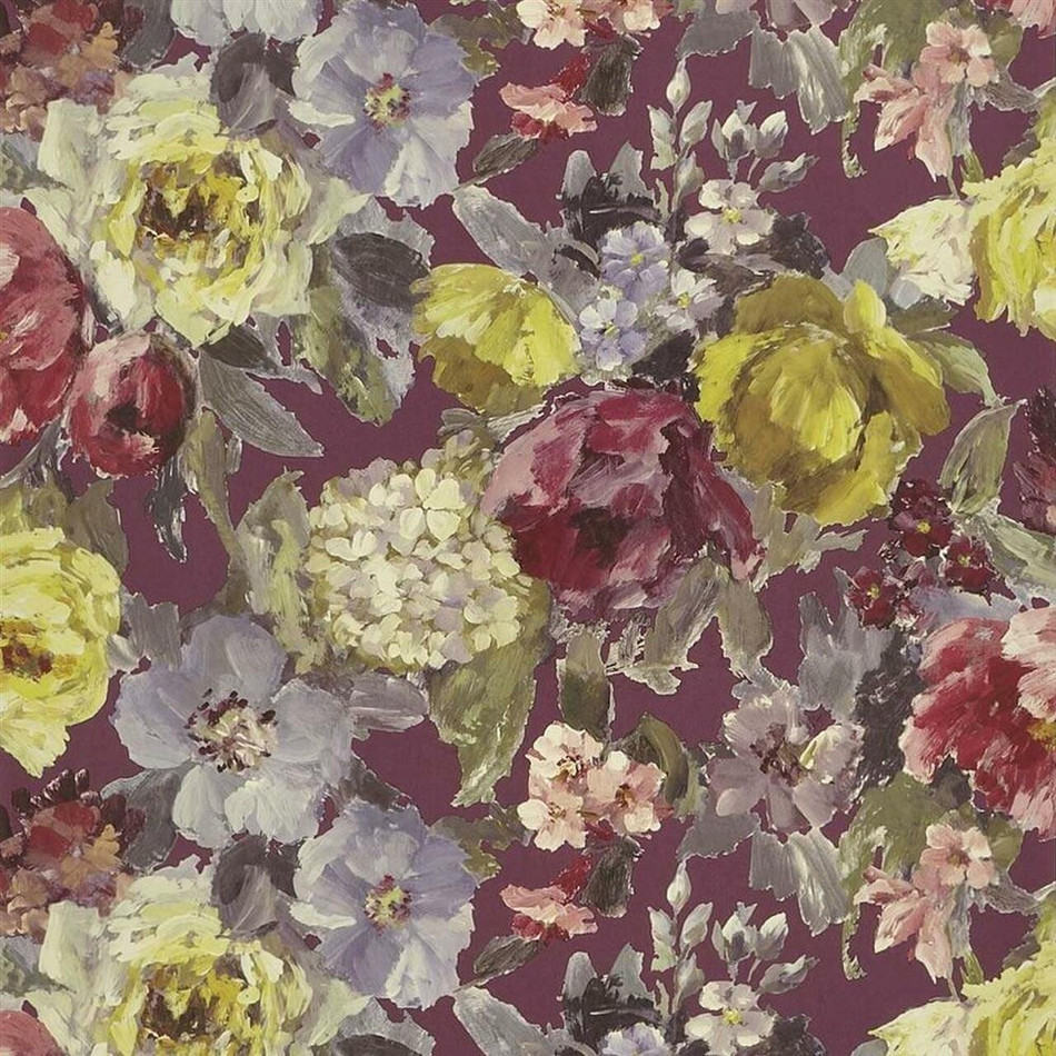 PDG675/04 Roseto Caprifoglio Wallpaper by Designers Guild