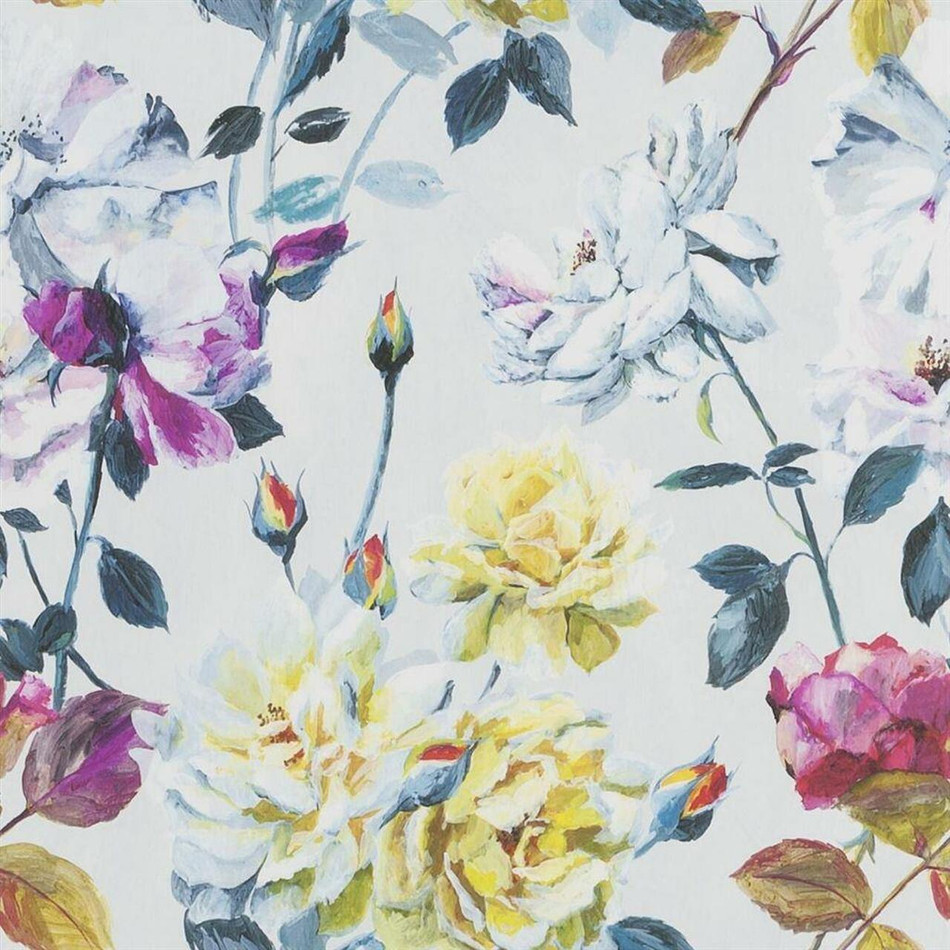PDG711/01 Couture Rose Jardin Des Plantes Wallpaper by Designers Guild