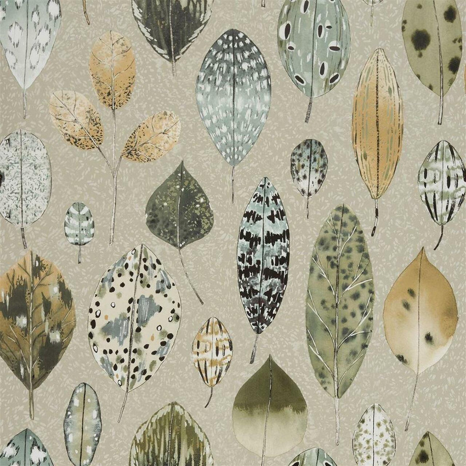 PDG1060/02 Tulsi Zardozi Wallpaper By Designers Guild