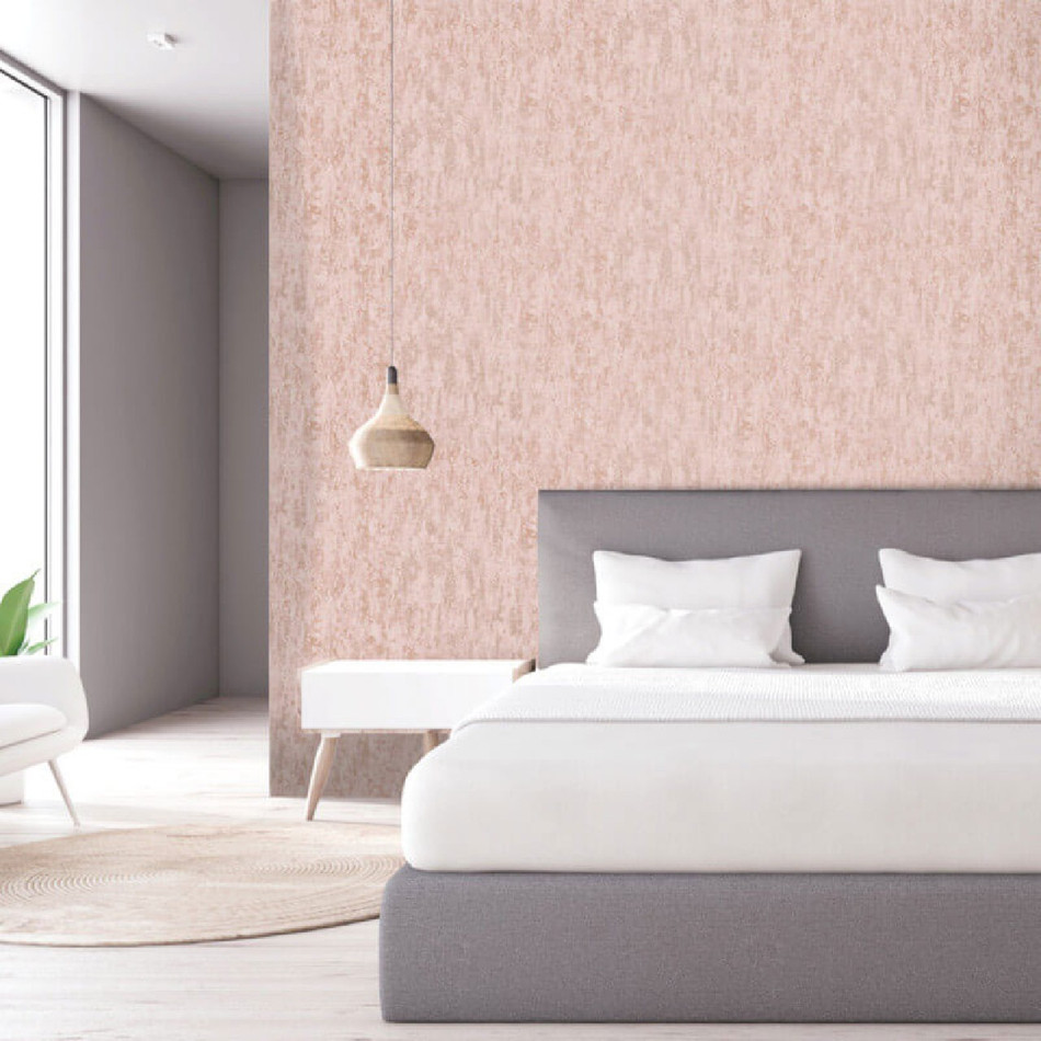 12841 Industrial Texture Blush Wallpaper By Holden Décor