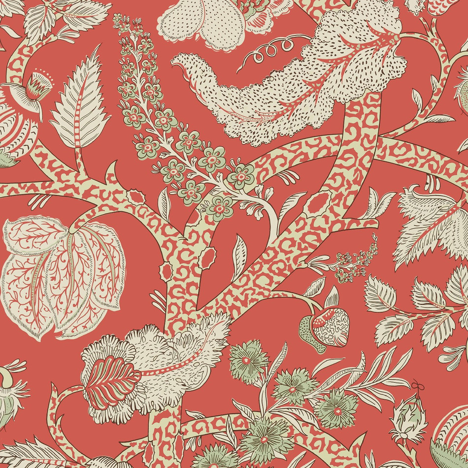 T72620 Macbeth Chestnut Hill Wallpaper By Thibaut