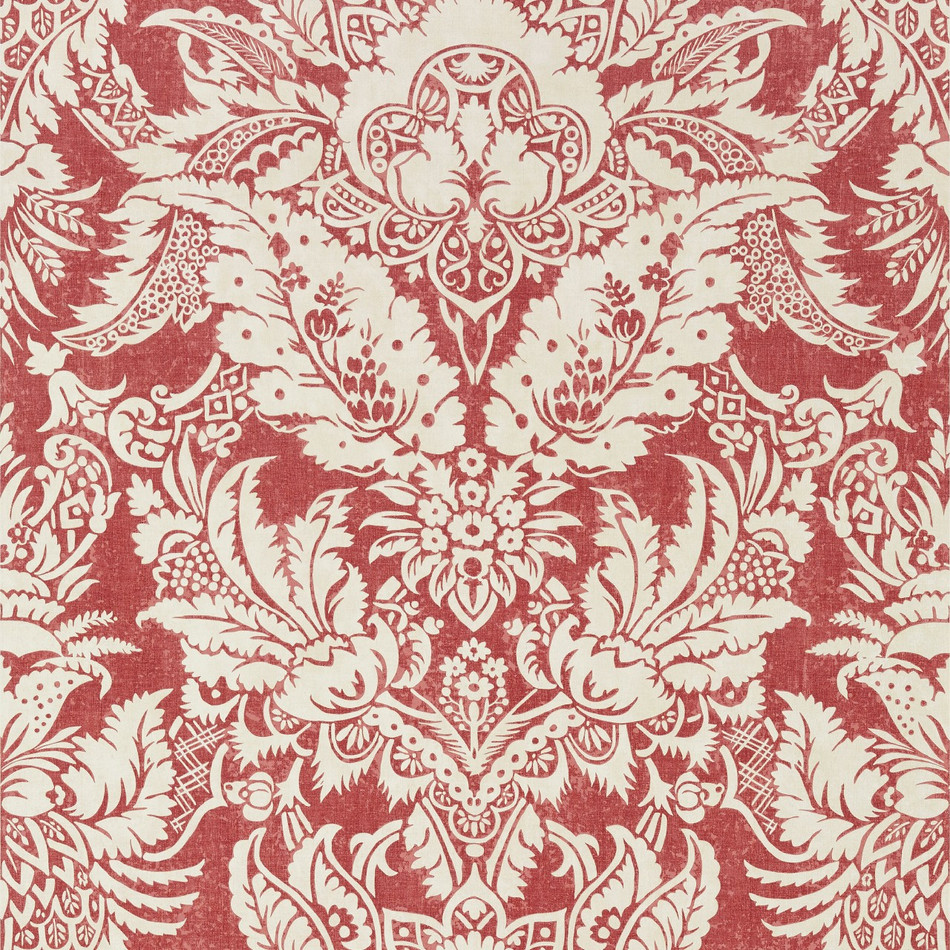 T72584 Chardonnet Damask Chestnut Hill Wallpaper By Thibaut