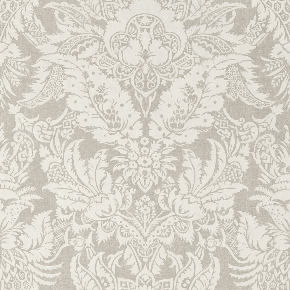 T72586 Chardonnet Damask Chestnut Hill Wallpaper By Thibaut