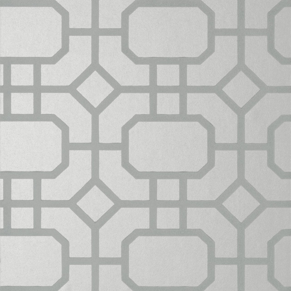 T11001 Portier Flock Geometric Resource 2 Wallpaper By Thibaut