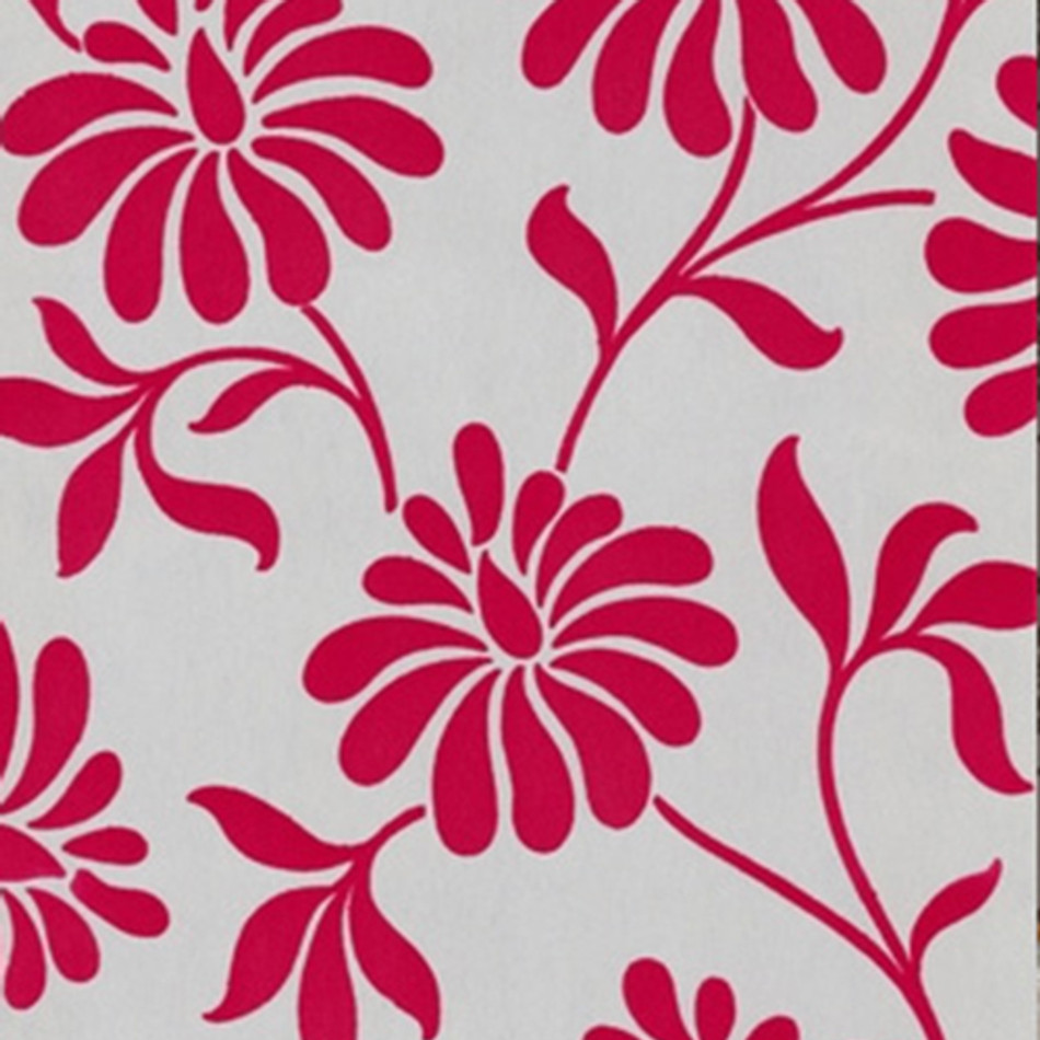 Palais Spot Damask Flock Wallpaper Scarlett 900501  Wallpaper from I  Love Wallpaper UK