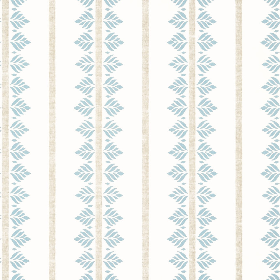 AT15103 Fern Stripe Antilles Wallpaper by Anna French