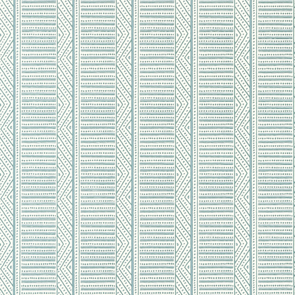 AT78768 Montecito Stripe Palampore Wallpaper By Anna French