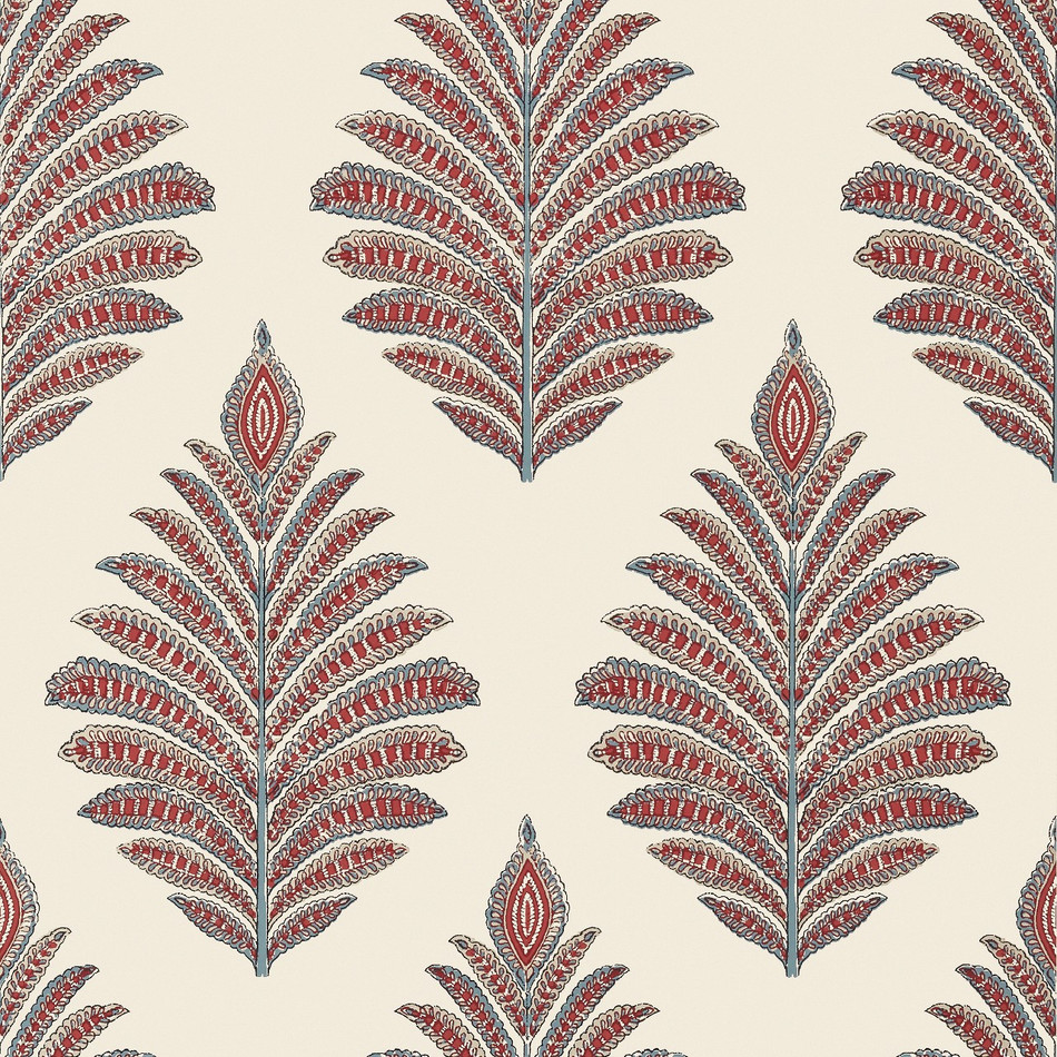 AT78726 Palampore Leaf Palampore Wallpaper By Anna French