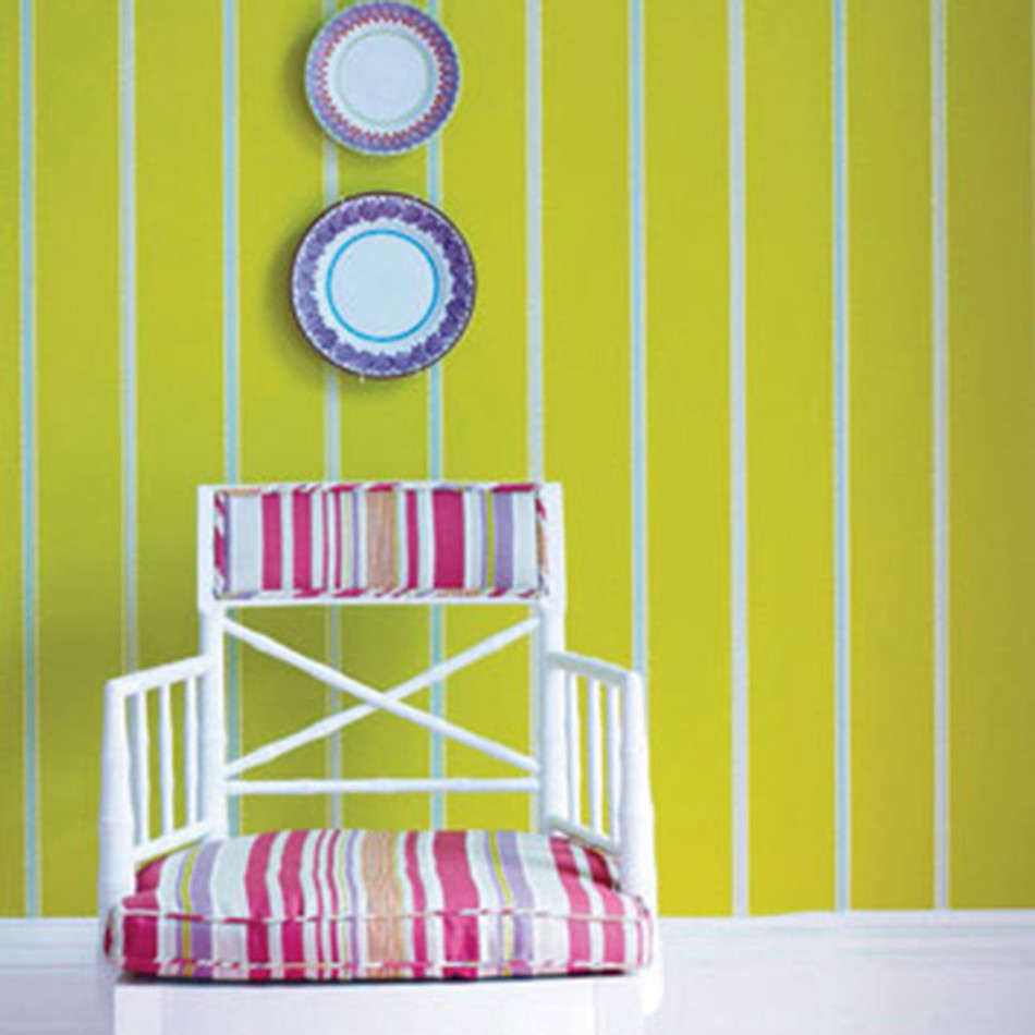 PW78016/08 Tasie Stripe Homes and Gardens II Wallpaper by Baker Lifestyle