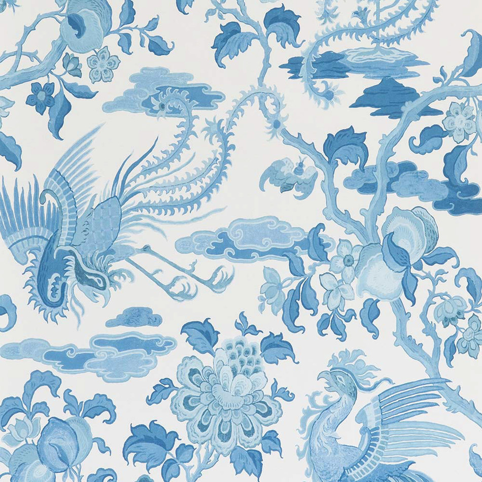 BW45087-2 Chifu Blue Signature II Wallpaper by GP & J Baker