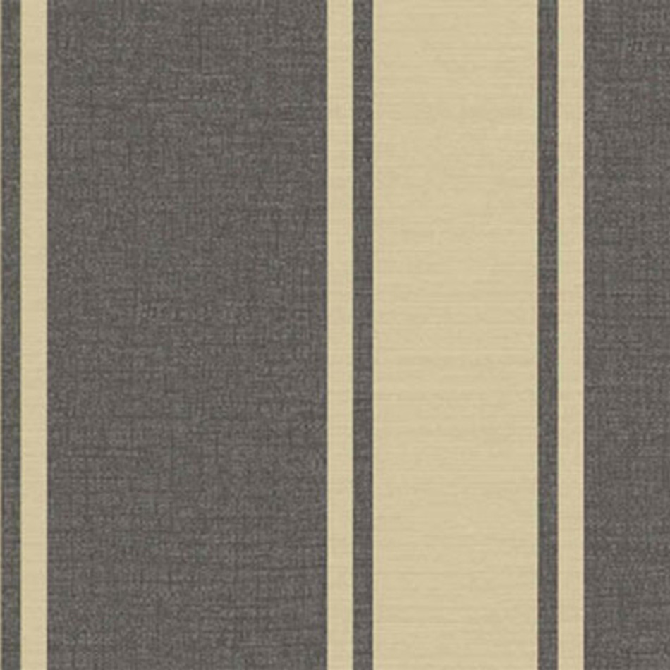 Grandeco Blossom Stripes Cream and Grey - 217220 Pattern