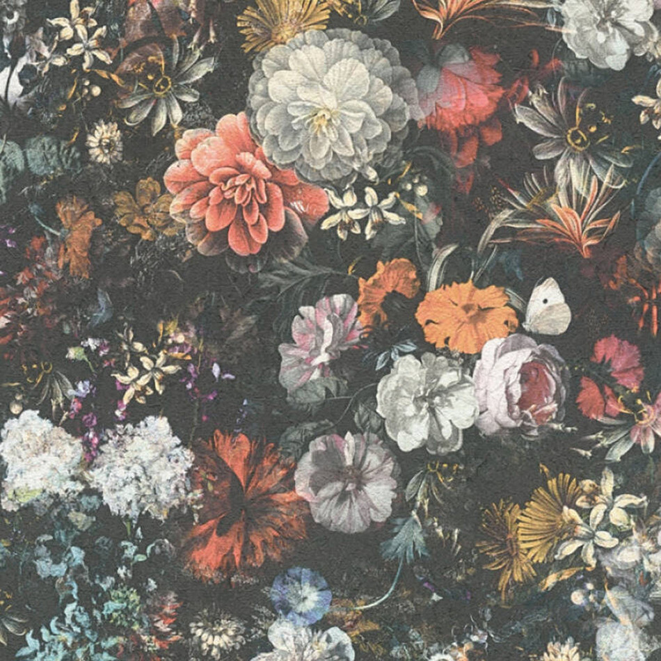 38095-1 Floral Mata Hari - Living Walls Wallpaper by A S Creation