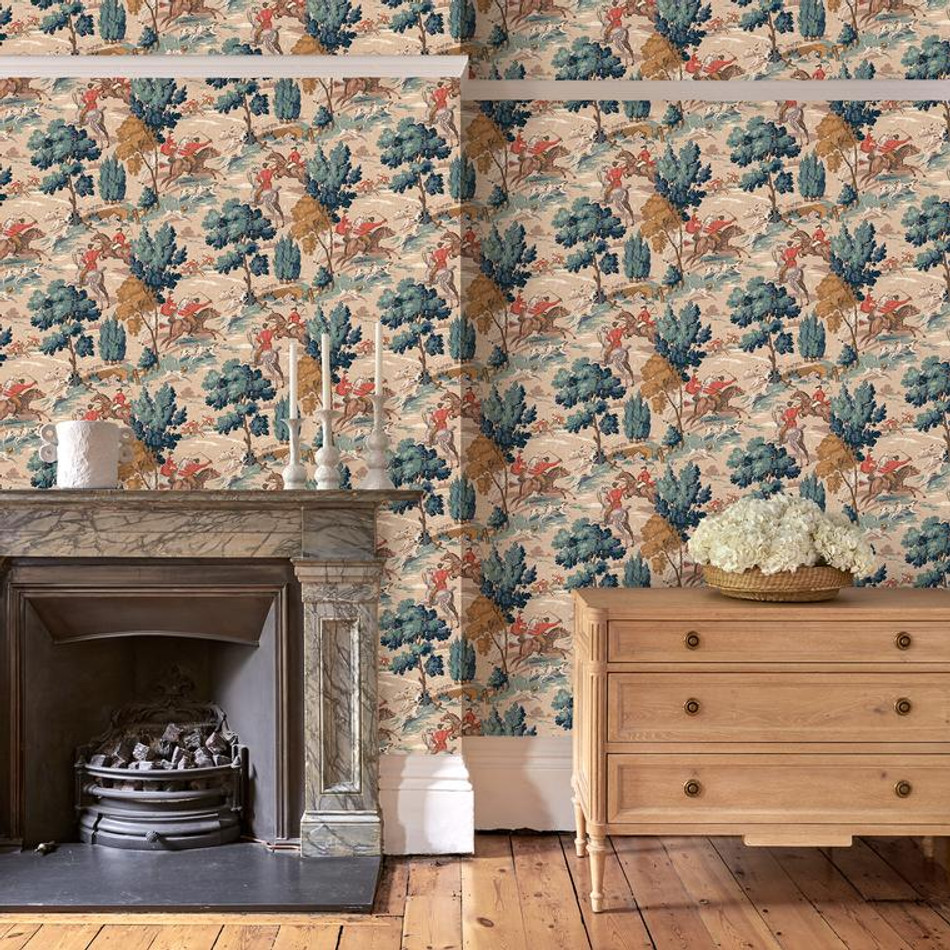 LW23/3 Biscuit Sporting Life Wallpaper From Linwood LW23/3 Biscuit Sporting Life Wallpaper From Linwood