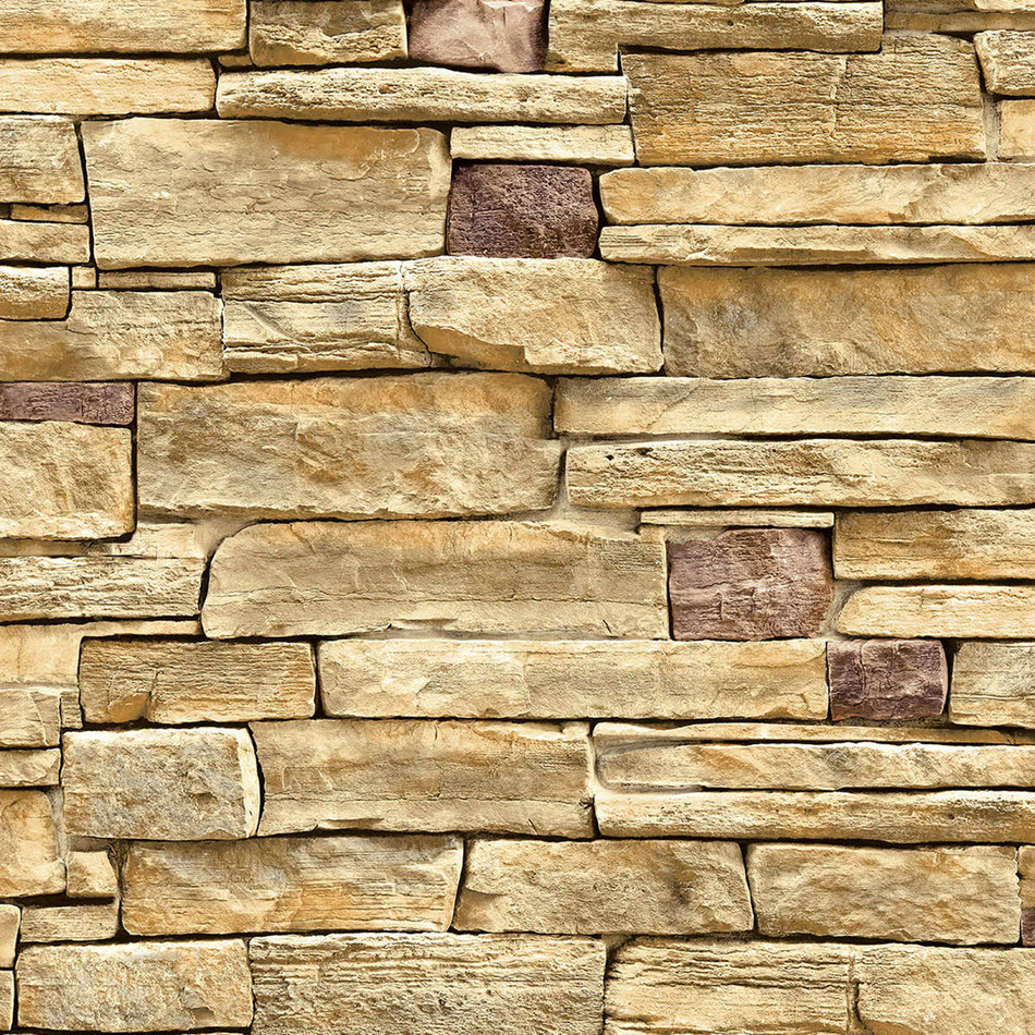 TD32004 Stone Brick 3D Wallcoverings Wallpaper by Today Interiors