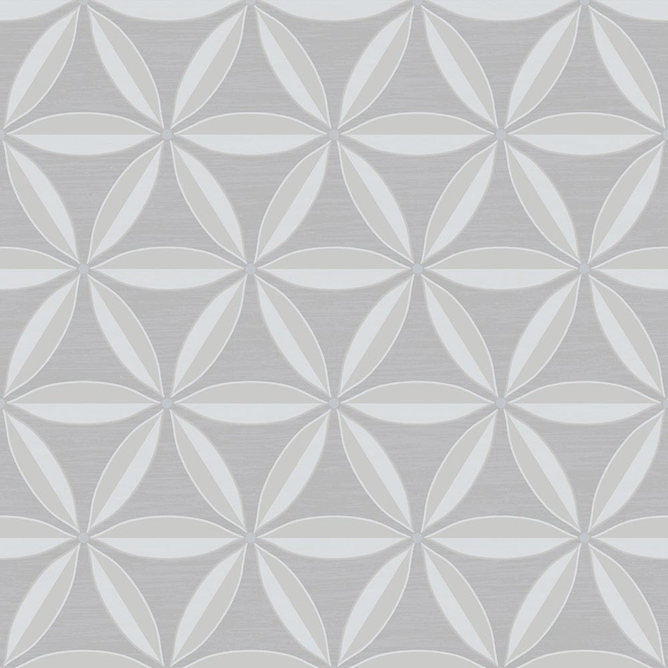 AW71700 Geo Floral Casa Blanca 2 Wallpaper by Today Interiors