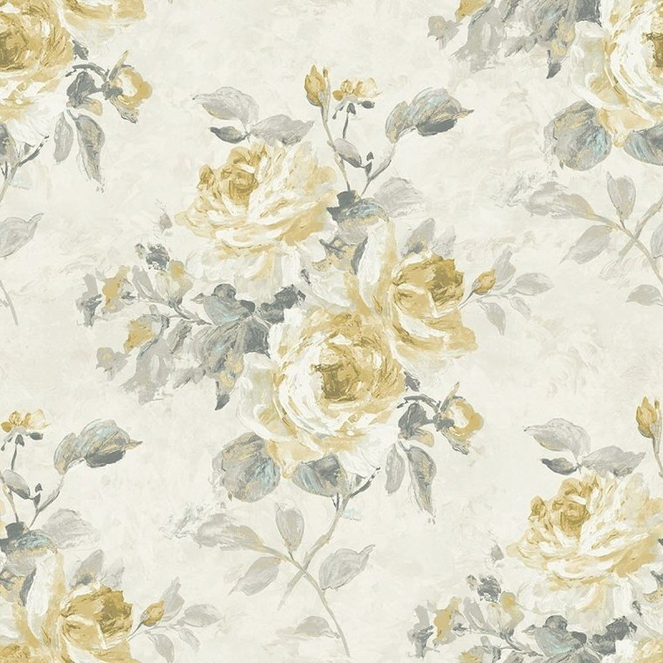 FI70405 English Rose French Impressionist Wallpaper by Today Interiors