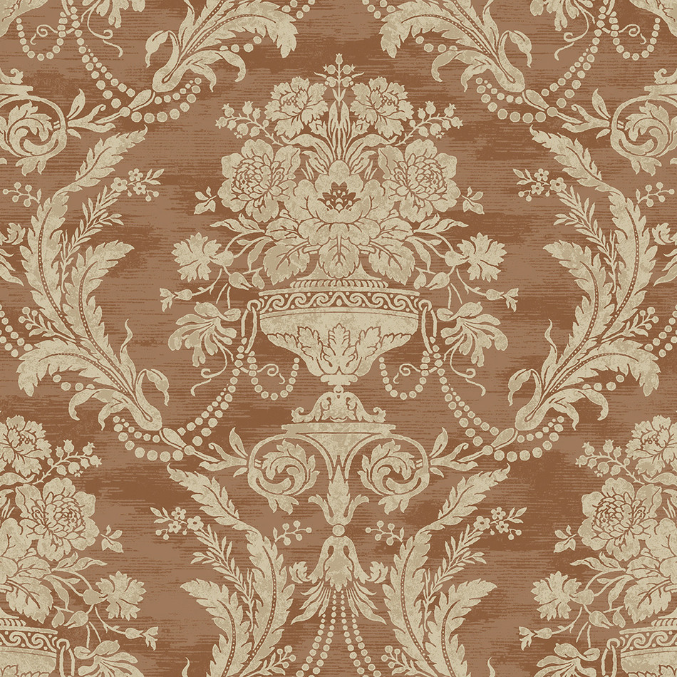 GC32301 Floral Vase Damask Monaco 2 Wallpaper by Today Interiors