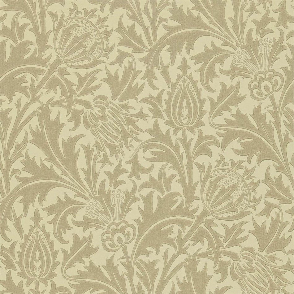 DMOWTH104 Thistle Morris Volume V Wallpaper by Morris & Co