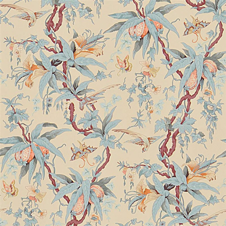 PRL5023/02 Mary Day Botanical Signature Islesboro Wallpaper By Ralph Lauren