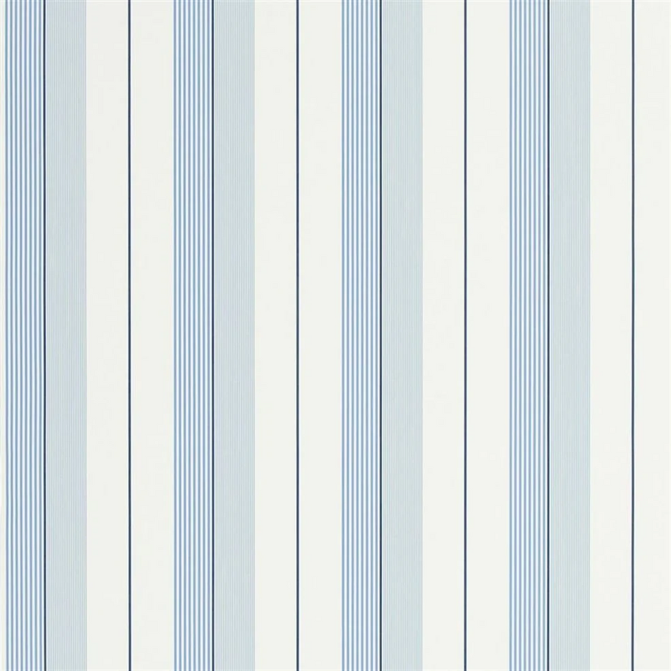 PRL020/04 Aiden Stripe Signature Stripe Library Wallpaper By Ralph Lauren