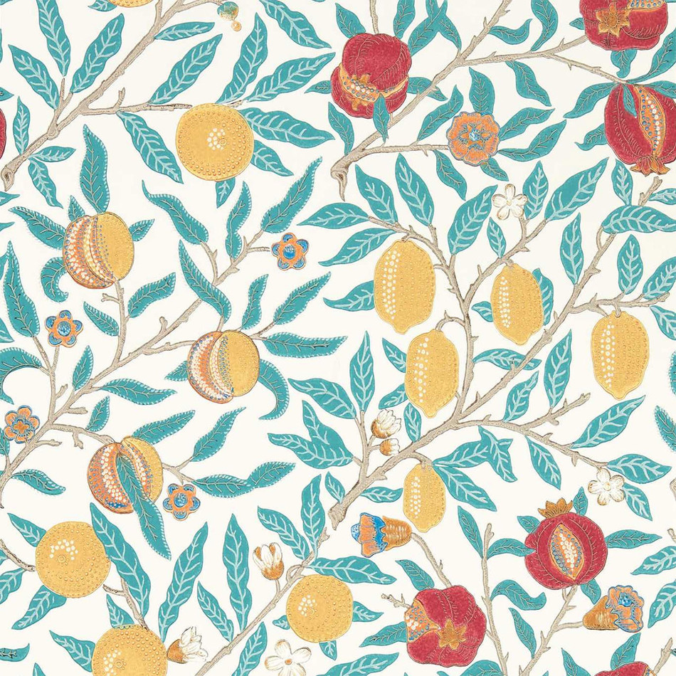 217085 Fruit Simply Morris Wallpaper By Morris & Co