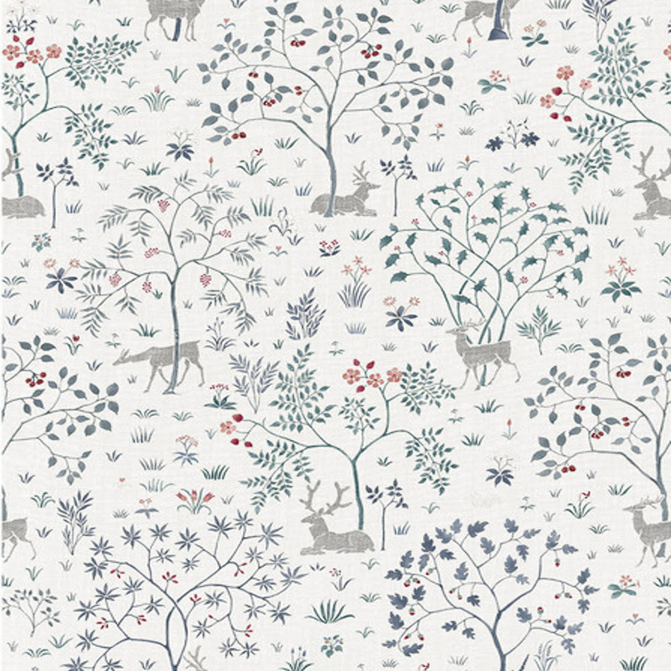 Voysey Fabric Wallpaper and Home Decor  Spoonflower