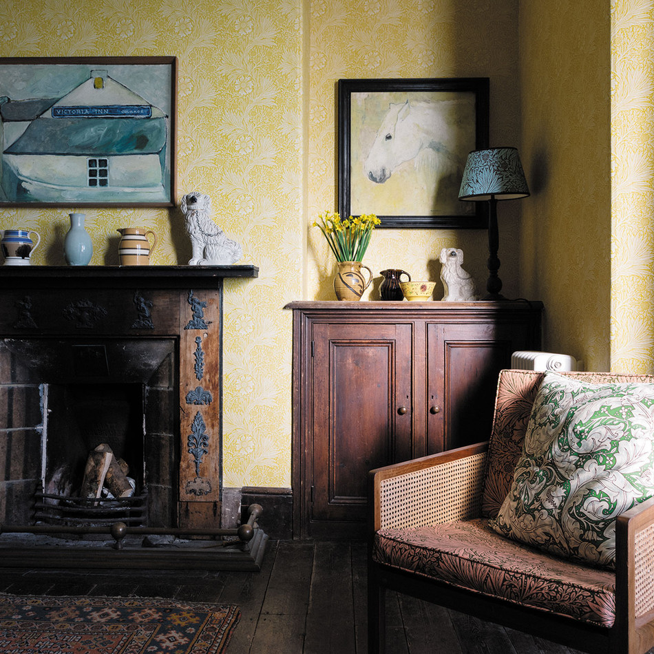 Marigold Cornubia by Ben Pentreath Wallpaper by Morris & Co Marigold Cornubia by Ben Pentreath Wallpaper by Morris & Co