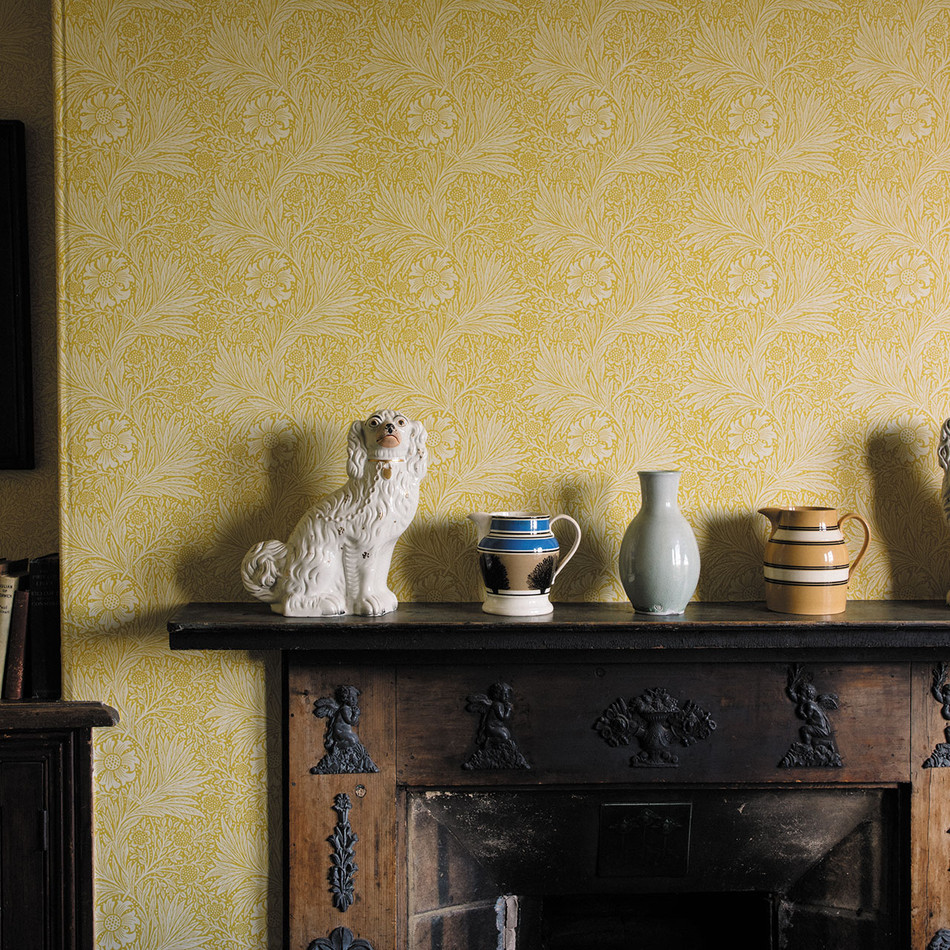 Marigold Cornubia by Ben Pentreath Wallpaper by Morris & Co Marigold Cornubia by Ben Pentreath Wallpaper by Morris & Co