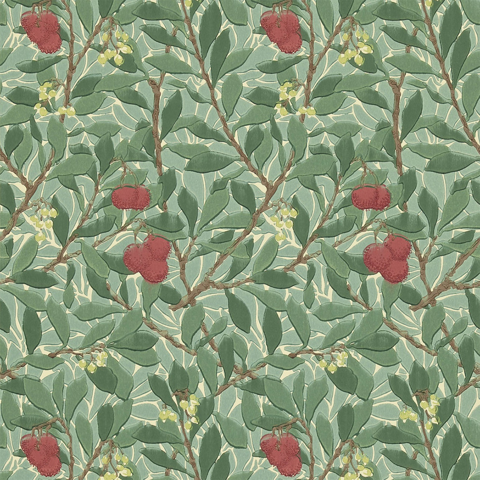 WR8466/1 Arbutus Morris Wallpaper by Morris & Co