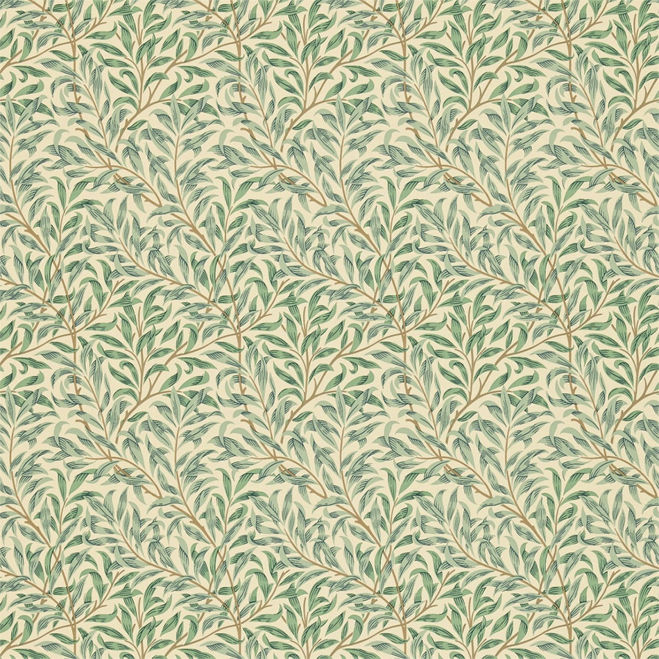 210489 Willow Bough Minor Compendium I & II Wallpaper By Morris & Co