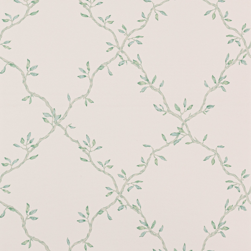 07706-04 Leaf Trellis Small Design II Wallpaper by Colefax and Fowler