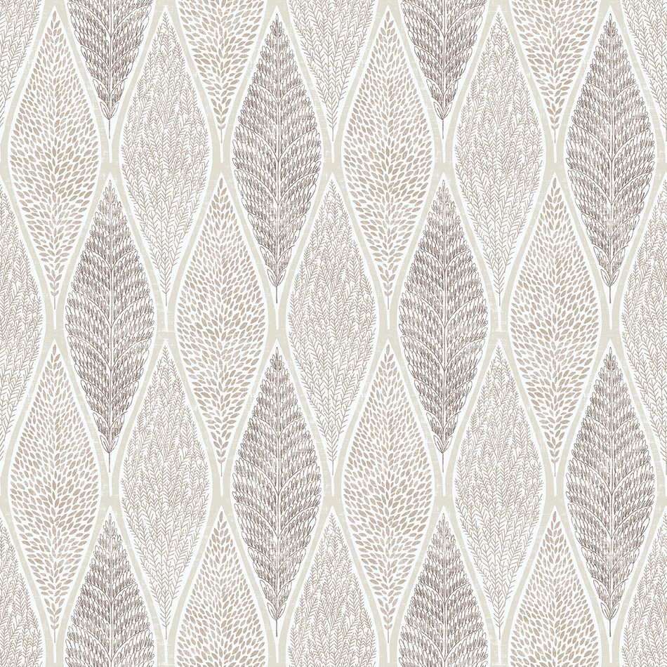 G56369 Teardrop Leaves Nordic Elements Wallpaper by Galerie