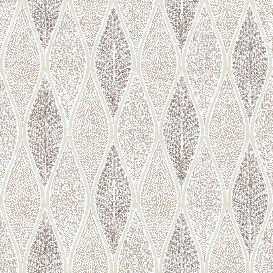 G56369 Teardrop Leaves Nordic Elements Wallpaper by Galerie