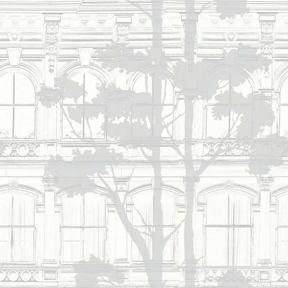 FJ31510 Architecture With Tree Shadow Transition Wallpaper by Today Interiors