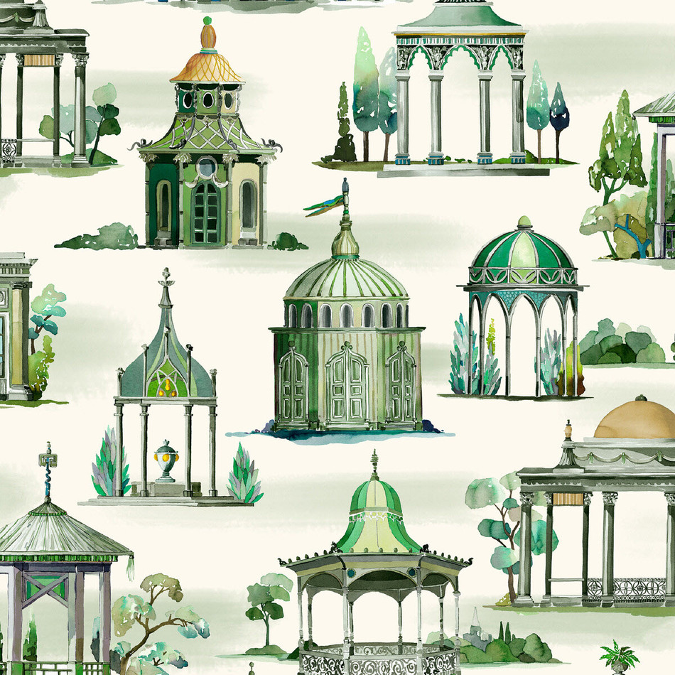 FG093/S16 Follies Icons Wallpaper by Mulberry Home