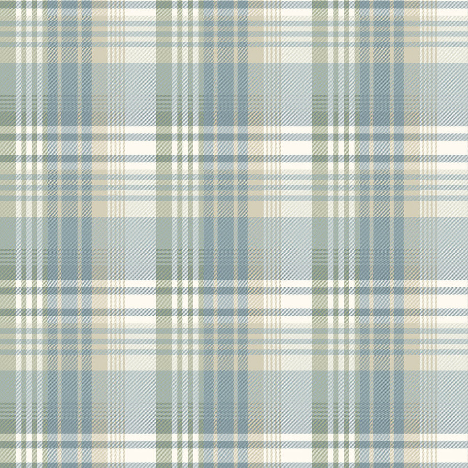 FG100/R104 Mulberry Ancient Tartan Icons Wallpaper by Mulberry Home