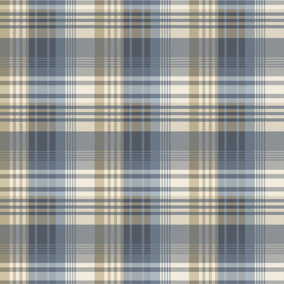 FG100/H10 Mulberry Ancient Tartan Icons Wallpaper by Mulberry Home
